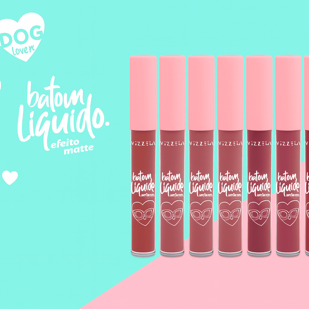 Dog Lovers: batom líquido efeito matte